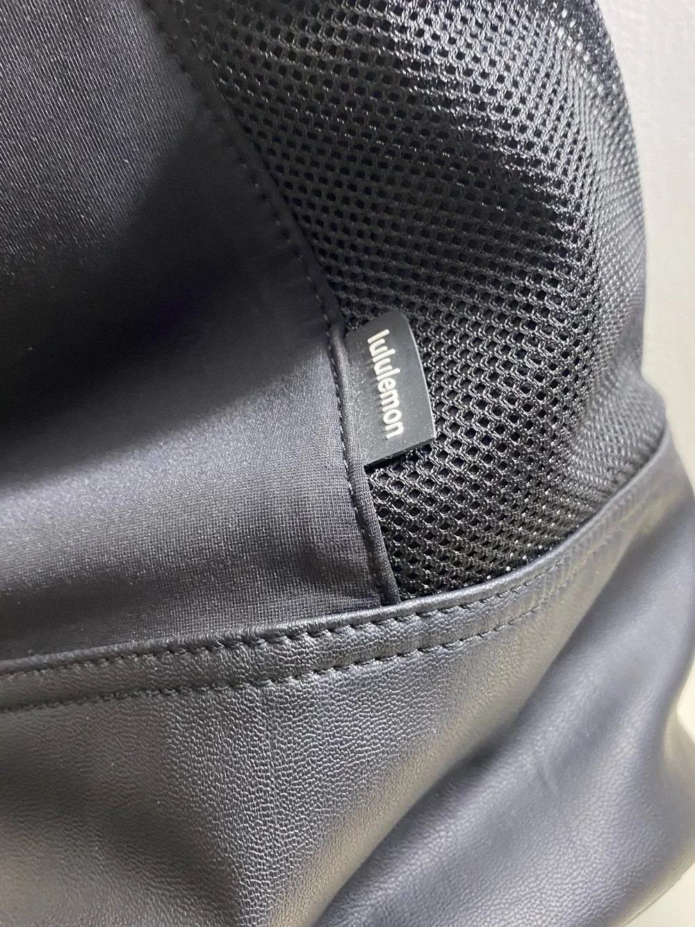 Lululemon Rally Tennis Large Black Drawstring Bucket Backpack